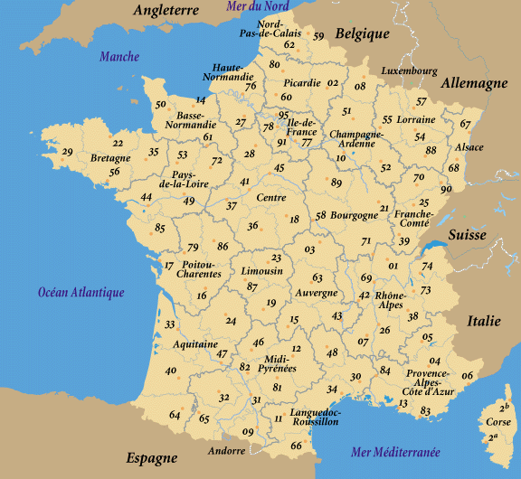 Carte des AMAP24